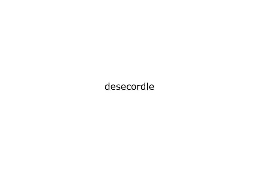 desecordle