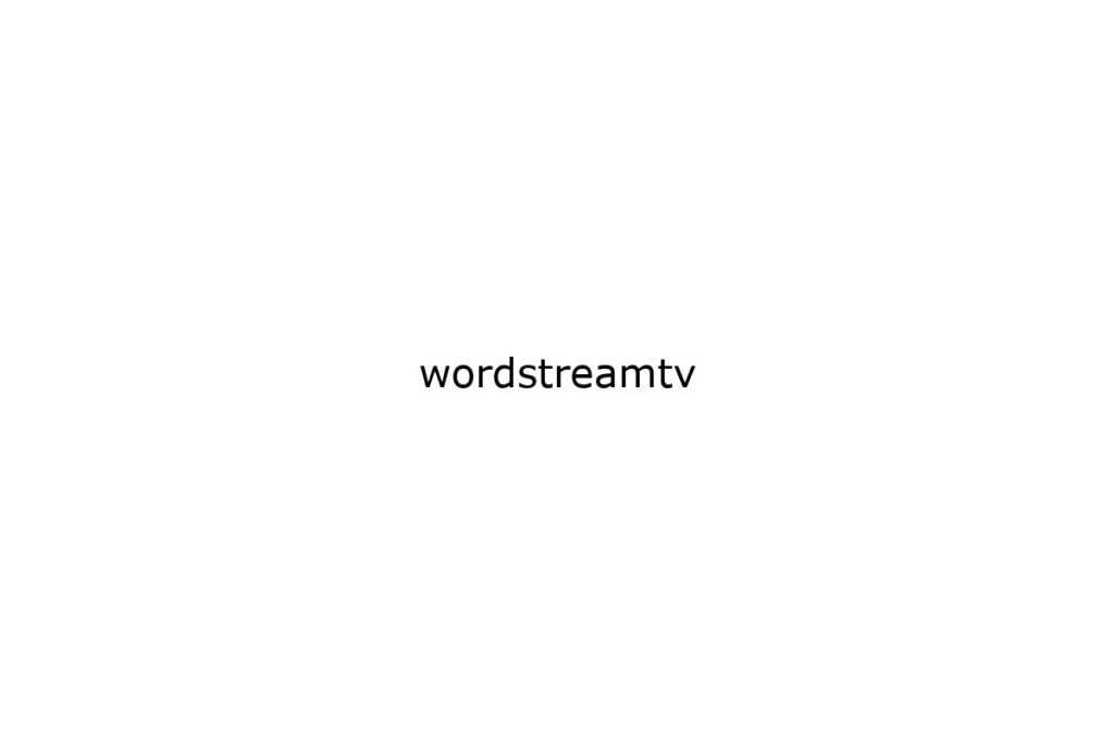 wordstreamtv