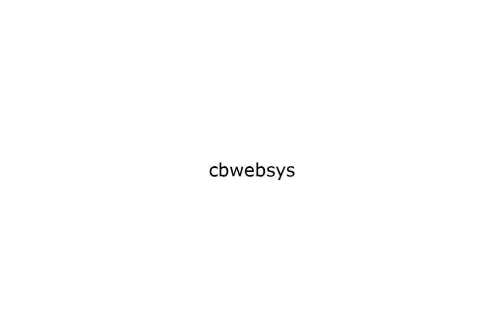 cbwebsys