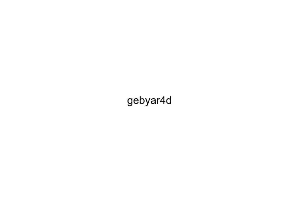 gebyar4d