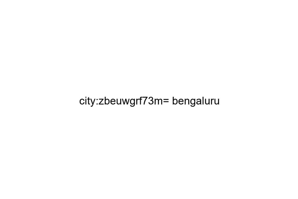 city zbeuwgrf73m bengaluru