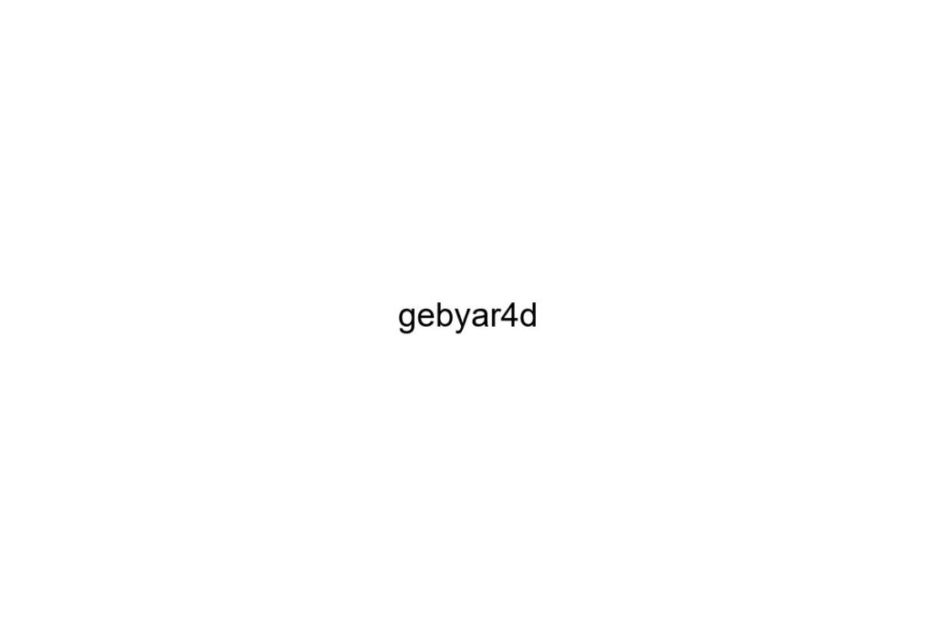 gebyar4d