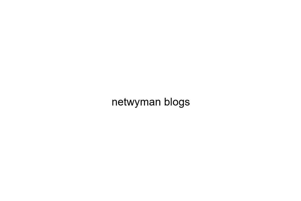 netwyman blogs
