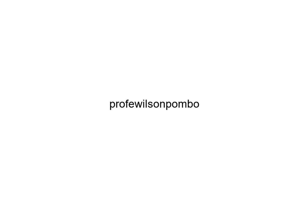 profewilsonpombo