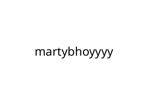 martybhoyyyy
