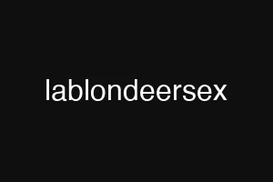 lablondeersex