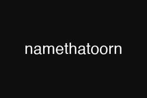 namethatoorn