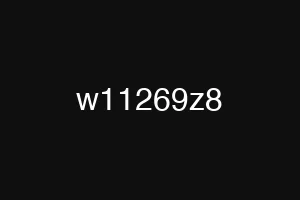 w11269z8