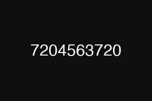 7204563720