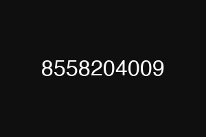 8558204009